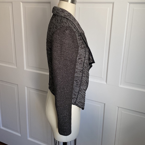 Express - Sweater Blazer - Black & White - Small - Picture 9 of 11